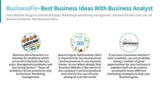 Marketing Management With Business Fix ~ Best Business Ideas With Business Analyst