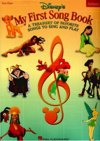 My first song book(vol2) disney