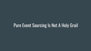 My first year with event sourcing-symfonycon