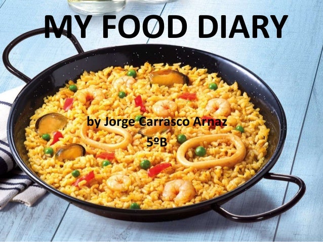my food diary jorge 5b