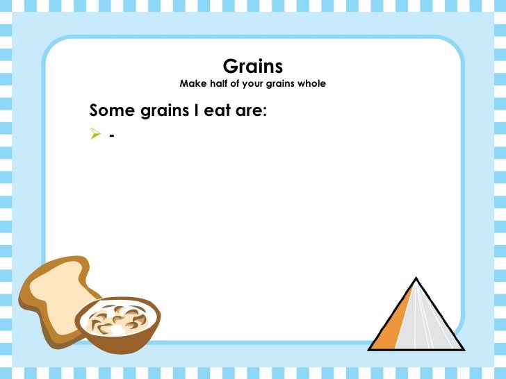 my food pyramid template