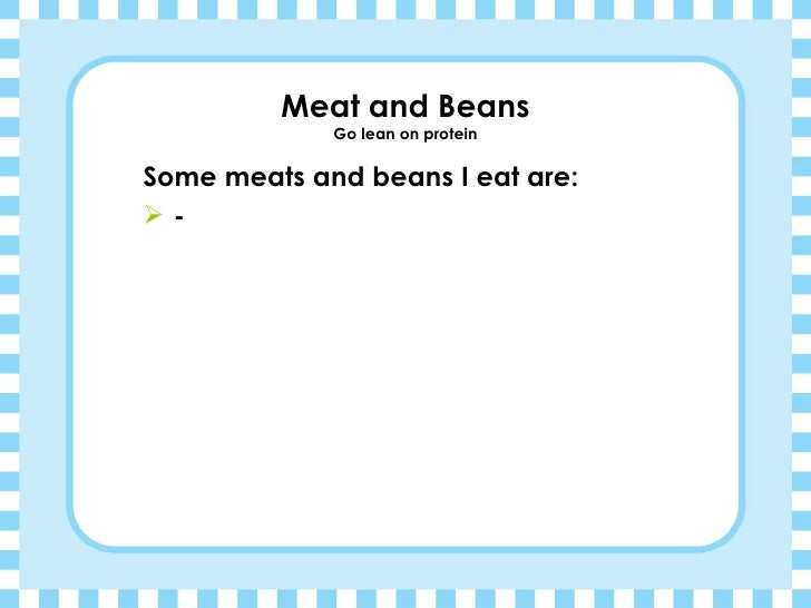 my food pyramid template