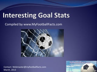 Compiled by www.MyFootballFacts.com




Contact: Webmaster@myfootballfacts.com
March, 2013
 