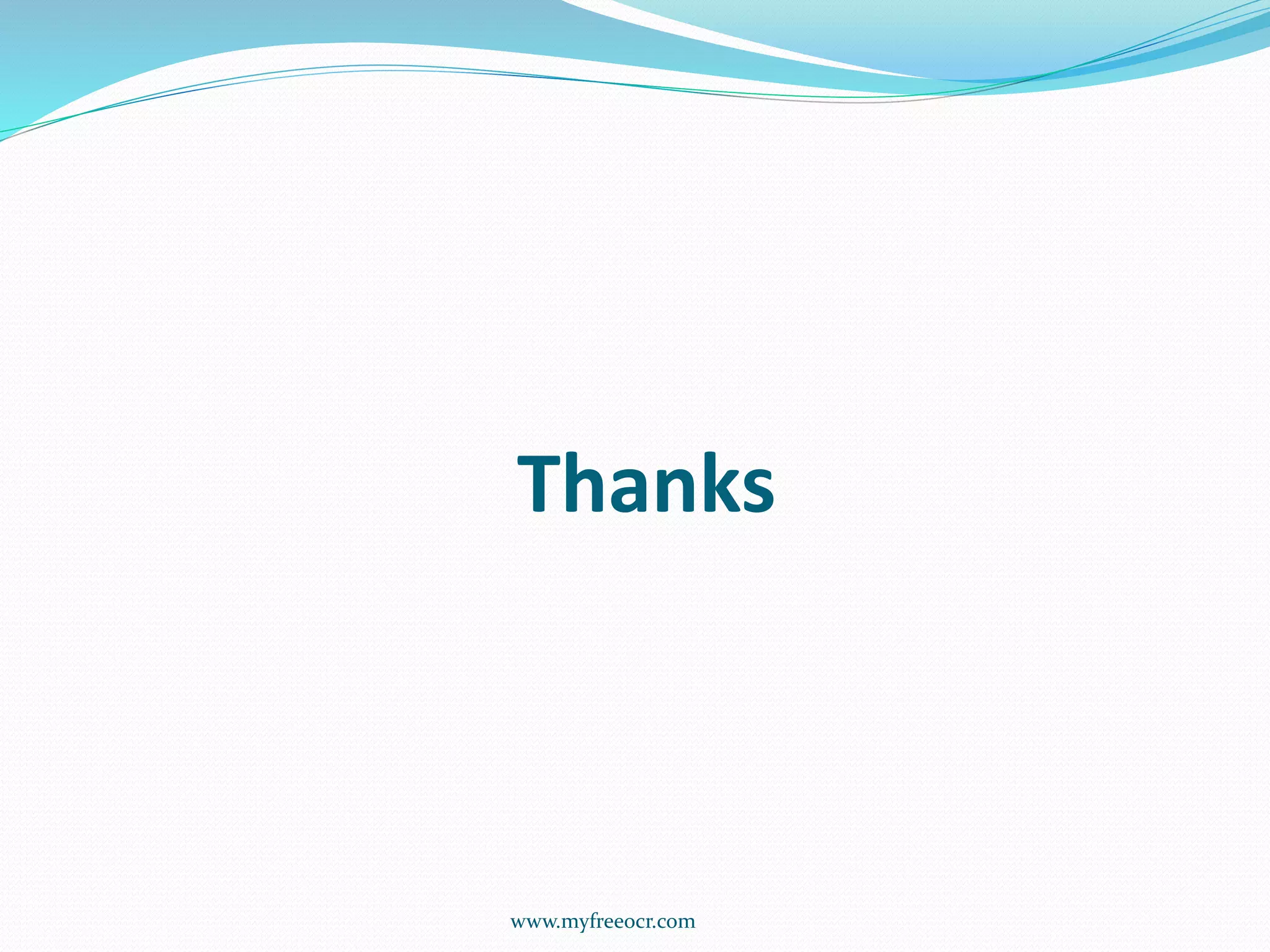 Thanks
www.myfreeocr.com
 