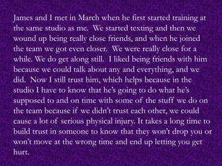 Sharissa Vickery-Funny-We are good friends-Love to hang out together-Lots of inside jokes and ‘code’ names-Always lots of laughs