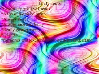 Lots of laughing during tech class