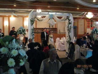 My friend’s wedding