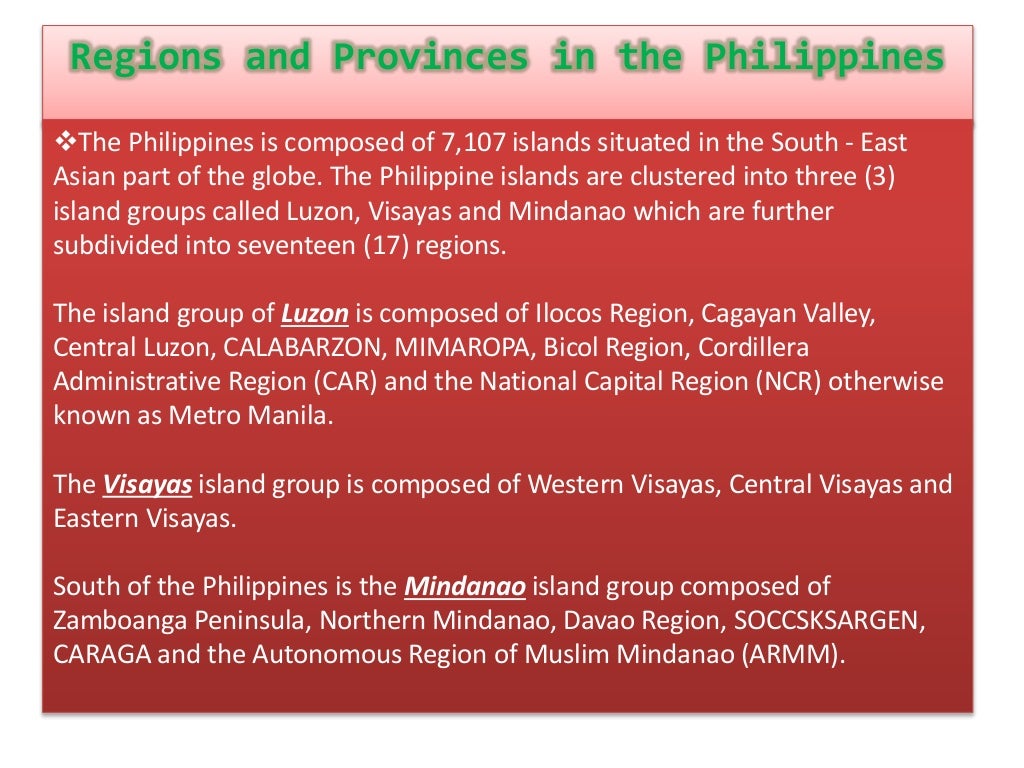 Geography and Natural Resources of the Philippines