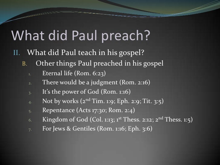 My Gospel the Uniqueness of Paul's Gospel