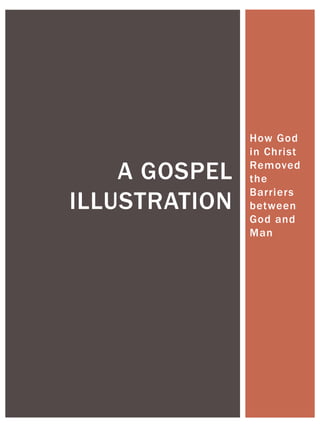 How God
in Christ
Removed
the
Barriers
between
God and
Man
A GOSPEL
ILLUSTRATION
 