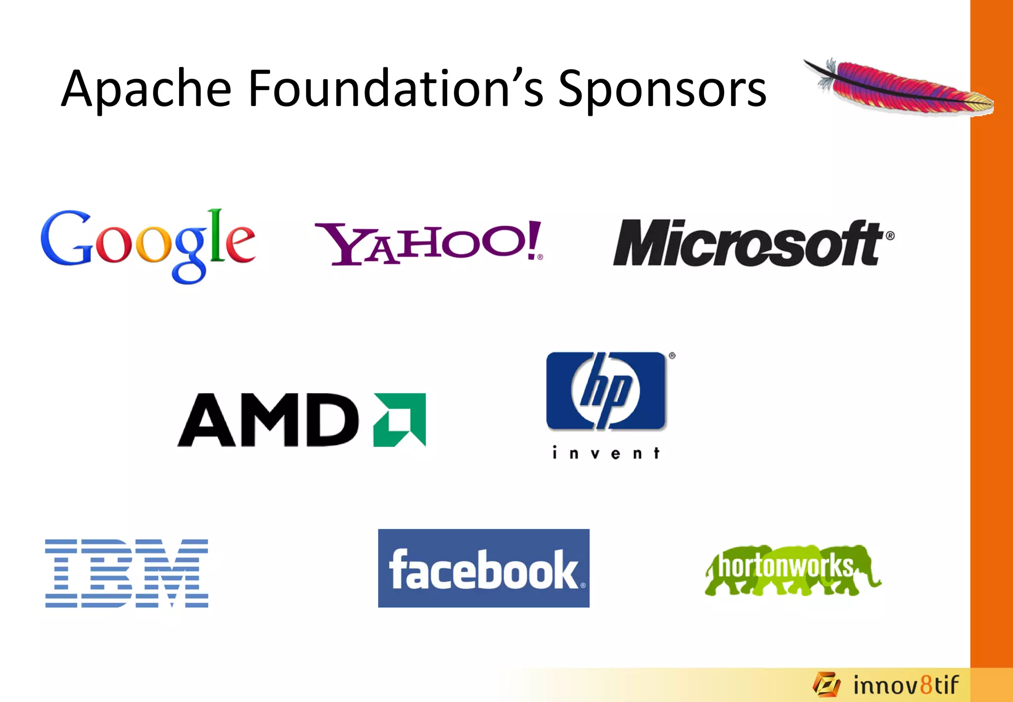Apache Foundation’s Sponsors
 