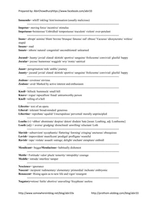Homogeneous GRE words | DOCX