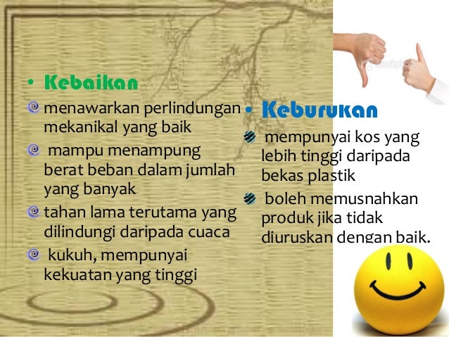 Kelebihan Bekas Makanan Kertas
