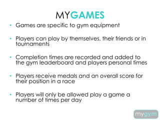 Group 5 - Presentation - 1 - MYGYM | PPTX