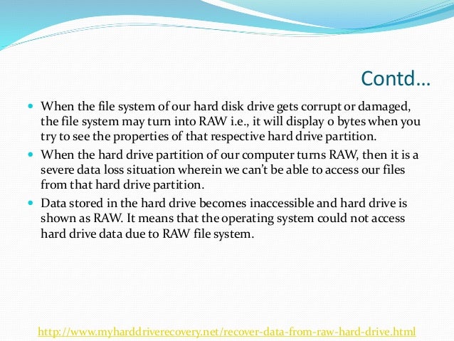 Learn Easier Method To Retrieve Files From RAW Hard Drive