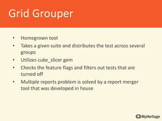 • iOS simulator, Android emulator and Appium server are
opened by command from within the code
Native Mobile Apps
 