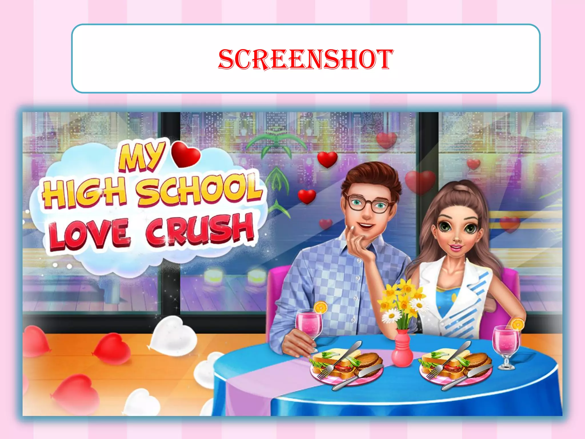 My High School Love Crush Game PPT Free Download