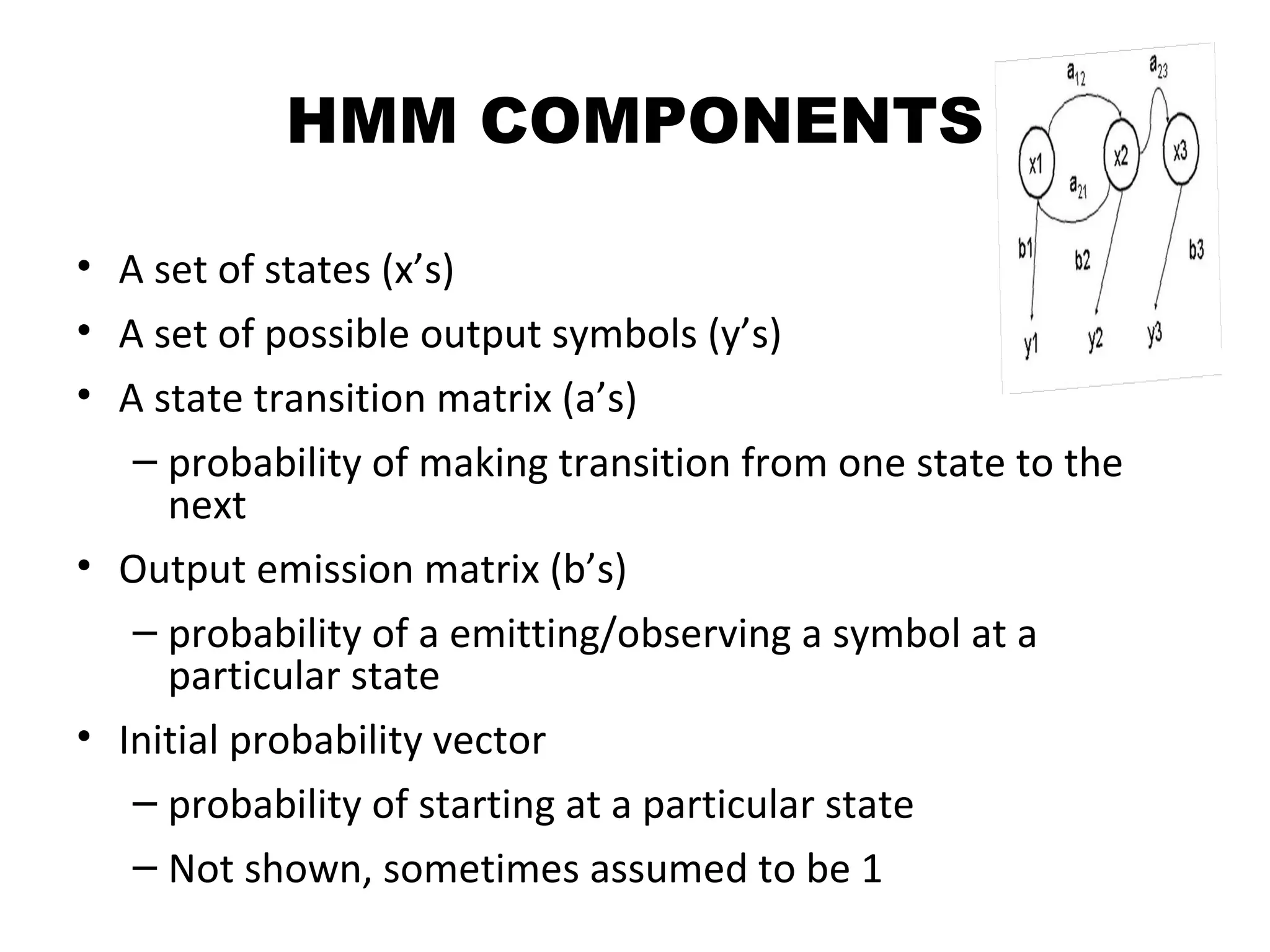 HMM (Hidden Markov Model) | PPT