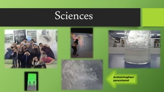 Sciences
Acetaminophen/
paracetamol
 
