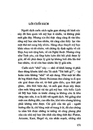 My hoc (denis huisman)