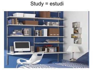 Study = estudi
 