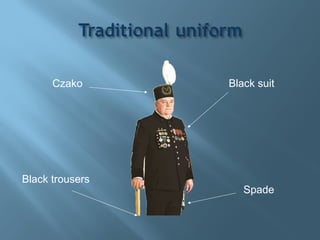 Czako Spade Black suit Black trousers 