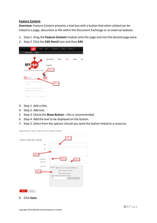 My hub complete user guide v1.2 | PDF