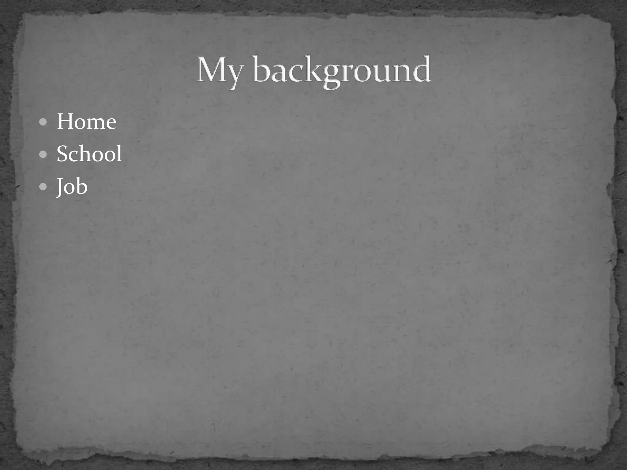 HomeSchoolJob My background