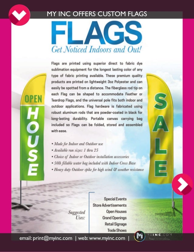 my inc print design and management flyers 50lb glossy