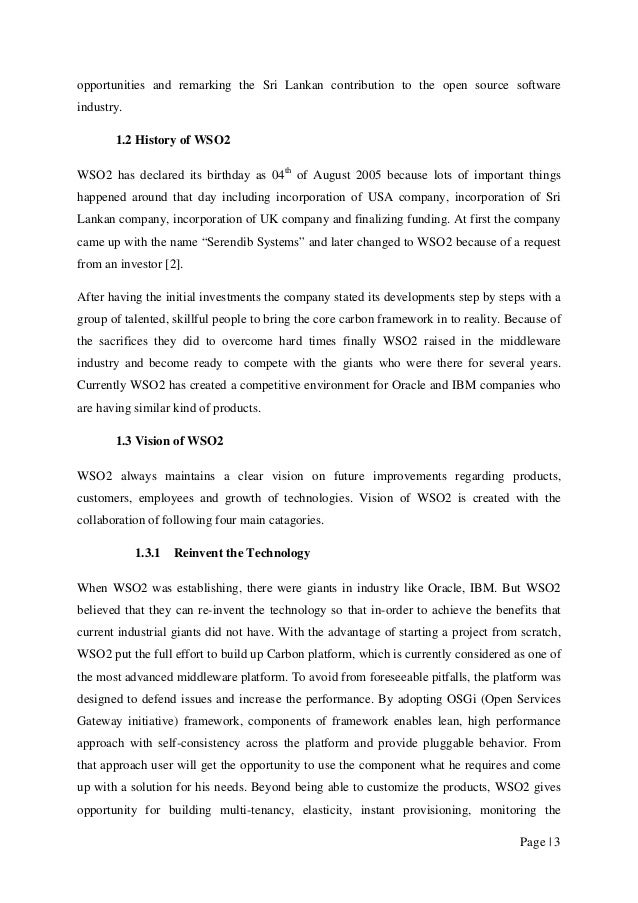 Internship paper