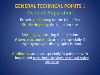 Procolase Cap Injections in Spine Practice: introductory concerns | PPTX