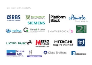Some awesome lenders we work with...
 