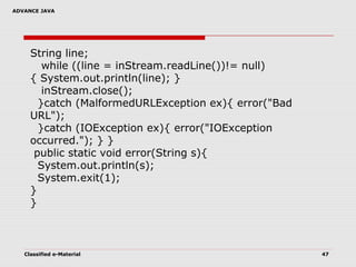 Java Networking | PPT