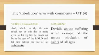 Tribulation Scriptures Luke My journey to understanding that the Church will pass through Great ...