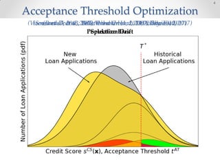 Mykola Herasymovych: Optimizing Acceptance Threshold in Credit Scoring using Reinforcement Learning Slide 4