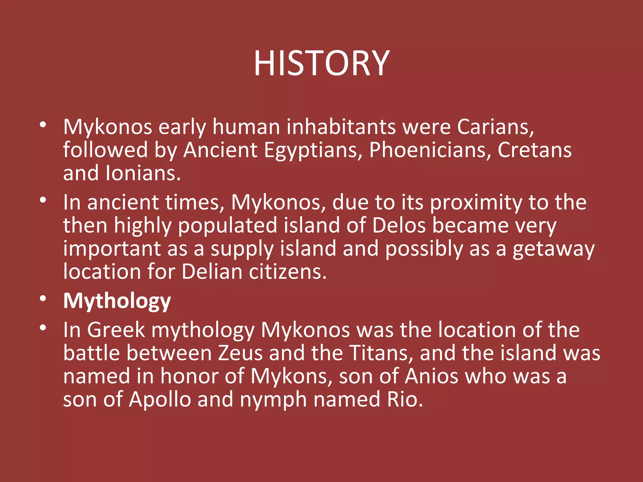 Mykonos PPT