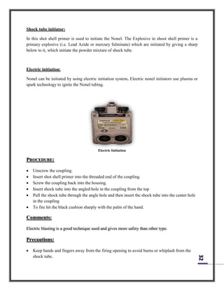 Explosive Engineering labs | PDF