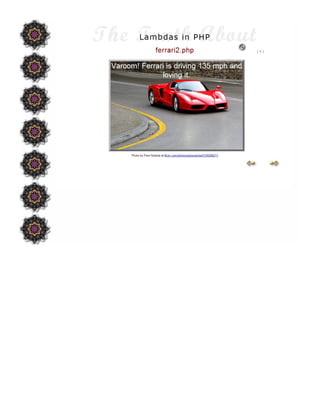 The Truth About Lambdas in PHP