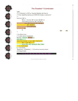 The Truth About Lambdas in PHP
