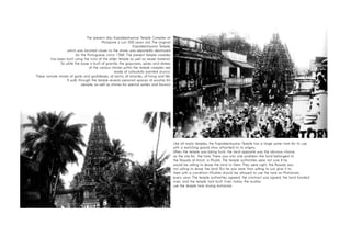 Mylapore- Area Study 