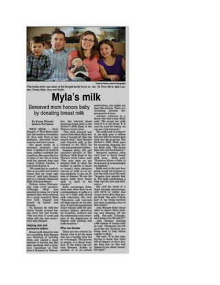 Myla's milk