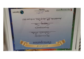 My laurels at cognizant