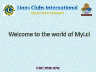 MyLci for Region & Zone Chairperson