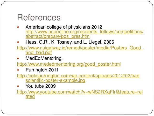 academic presentation example