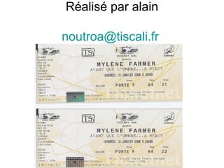 Réalisé par alain [email_address]   