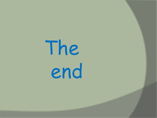 The end