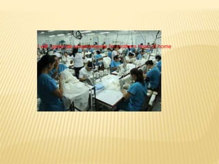 I will generate employmente for mothers head of home