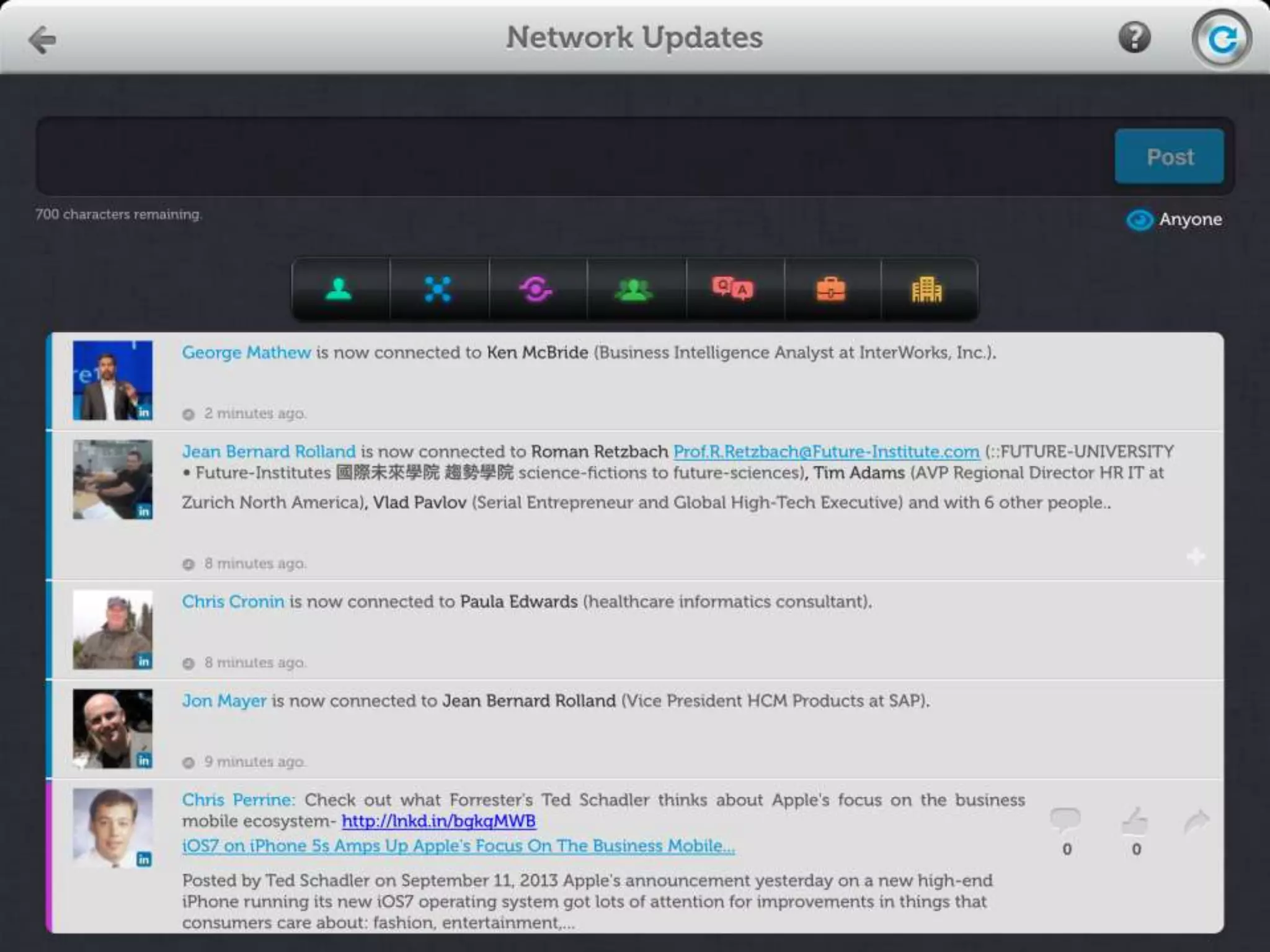 My LinkedIn Wish List