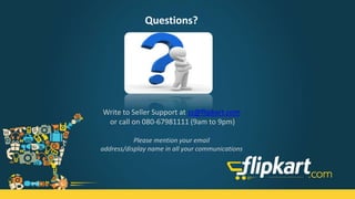 How to Edit the Price and Stock Details for Live
Listings
Step 5: Add your
Shipping provider
and Shipping Fees
for Local, Zonal
and National
Shipping
Once all the details
are added , click on
Update Changes to
make the changes
live
 
