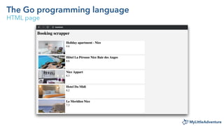 The Go programming language - Intro by MyLittleAdventure | PPT